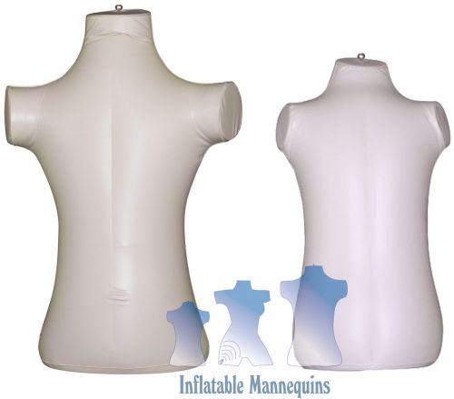 Inflatable Mannequin - Child Torso Package, Ivory