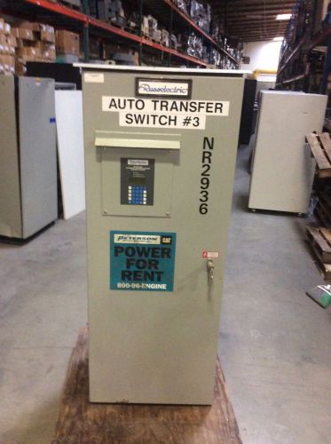 RUSSELECTRIC MODEL 2000 AUTOMATIC TRANSFER SWITCH 800A 277/480 RMTD-8003CE