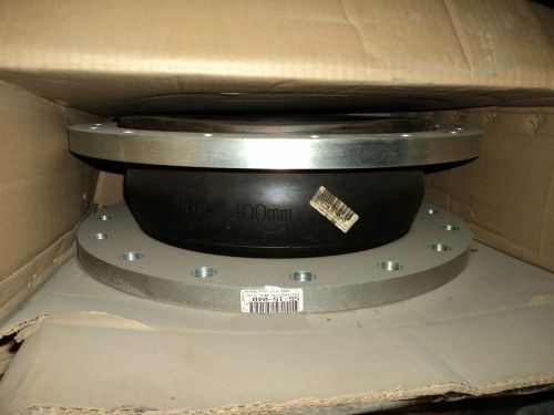 Expansion joint fsr-1600-nn 16 inch i.d. rubber 8inch face to face c/w 150lbs for sale