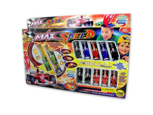 Wholesale Lot Of 12 - Max Speed Formula 1 Racing Playset