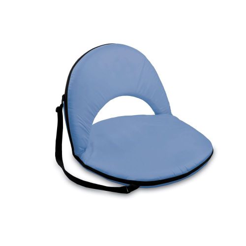 Picnic Time Portable Recreation Recliner Oniva Seat, Light Blue