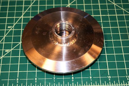 4&#034; tri clamp end cap x 3/4&#034; npt coupling adapter 304 stainless steel for sale