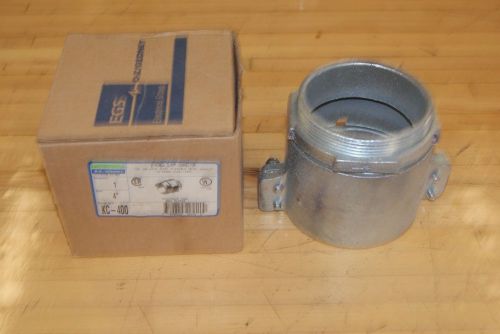1 New with Box O-Z Gedney  KC-400 KC400 4&#034; 2  Screw Clamp Connector