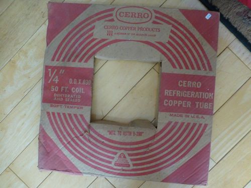 Cerro Flow Products Copper Soft Coil Refrigeration Tube 1/4&#034; x 50&#039; ft