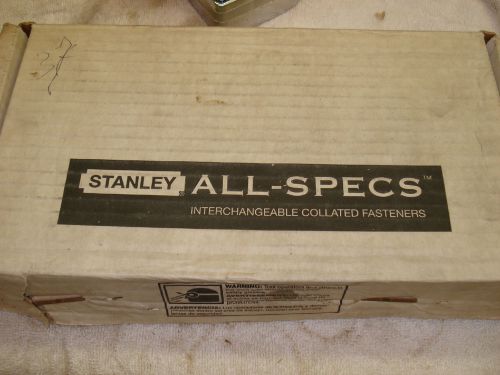 Box Stanley All-Spec Interchangeable Collated Fasteners