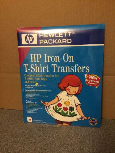 New HP Hewlett Packard HP Iron On T-Shirt Transfers