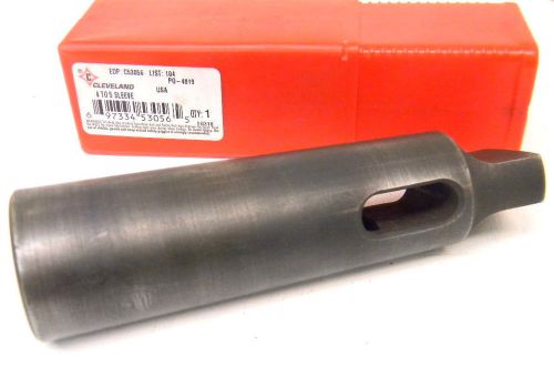 LIGHTLY USED CLEVELAND USA MORSE TAPER ADAPTER DRILL SLEEVE #4MT to #5MT C53056