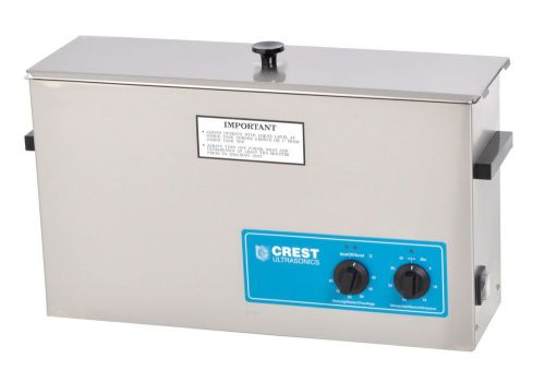 New crest cp1200ht 9 liters benchtop ultrasonic cleaner, heat, mechanical timer for sale