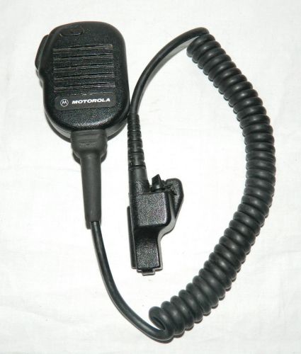 Motorola nmn6193c clip on lapel speaker mic fits ht jt xts mt mts radios oem for sale