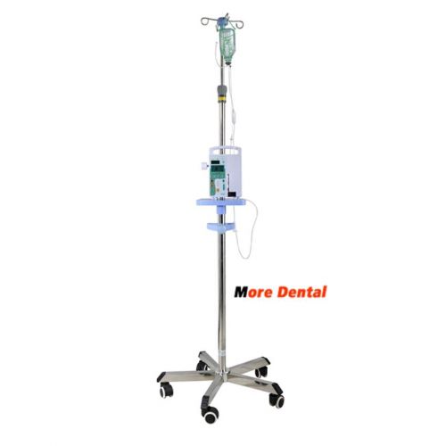 Veterinary Infusion Pump Support Mobile Movable Stainless Steel Standard Support