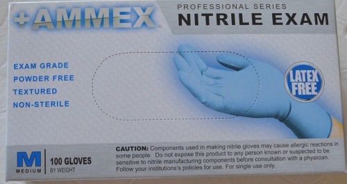AMMEX Nitrile Medium Professional Series Nitrile Exam Gloves Medium 10 Boxes