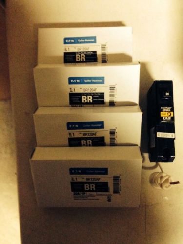 5-Cutler-hammer 20amp Arch Fault circuit breakers