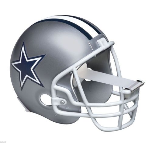 Dallas cowboys helmet scotch tape dispenser with a new roll of tape for sale