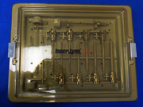 InnerDyne, Inc. Trocar &amp; Cannula set of 12 with Tray