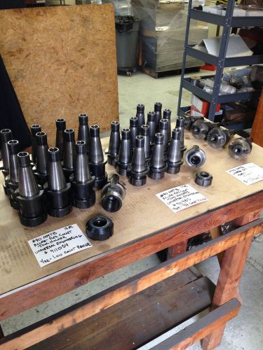 Nmtb 40 taper tool holders        30 pc lot for sale