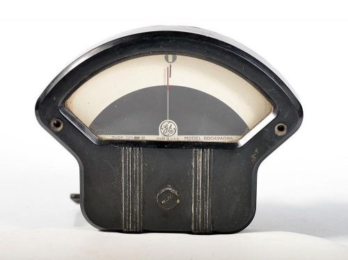 Vintage GE Meter. Zero. Very Cool. Steampunk