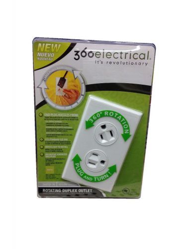 360 Rotate Electric Plug Home Garage Outlet Socket Wire Switch  PLUG ANY DEVICE