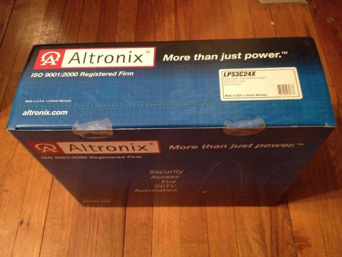 LPS3C24X Linear Power Supply/Charger 24VDC @ 2.5A. w 1 Battery NEW