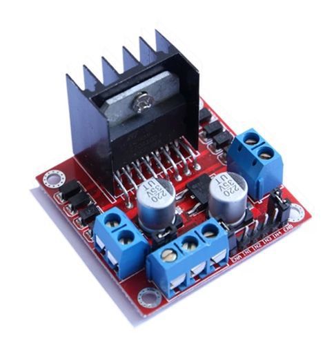 L298N DC/Stepper Motor Driver Module Dual H Bridge Control Board for Arduino