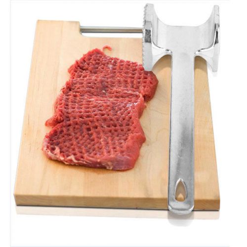 Two sides aluminum round meat mallet hammer tenderizer chicken beef pork beater for sale