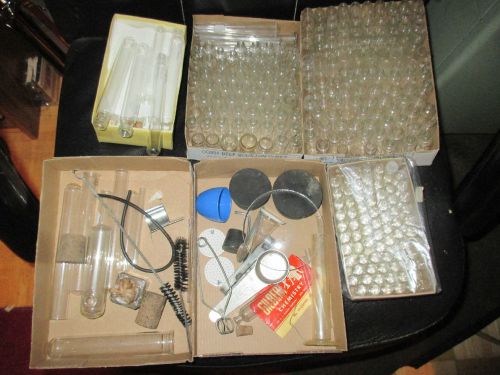 a lot of test tubes and more L@@K