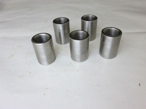 Lot x 10 Camco 1/2&#034; T 304 Stainless Steel Threaded Pipe Coupling