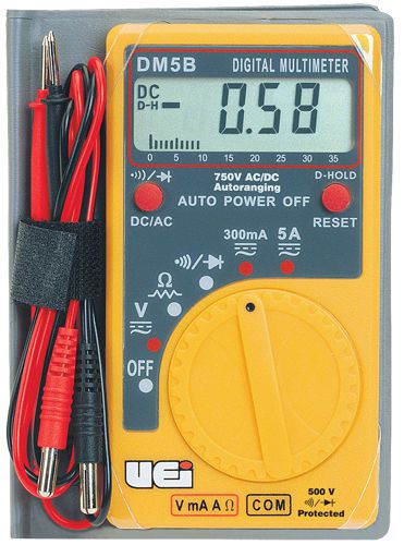 UEI DM5B Digital Multimeter Pocket Sized