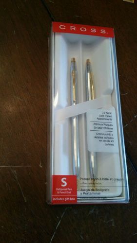 Cross 330105S Classic Century Medalist Pen/Pencil Set 1.0 mm/0.7 mm - Black Ink