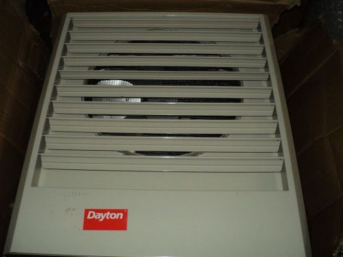 Dayton 2yu71 heater electric ,10 kw 208v 34,100 btuh , 1 or 3 phase for sale