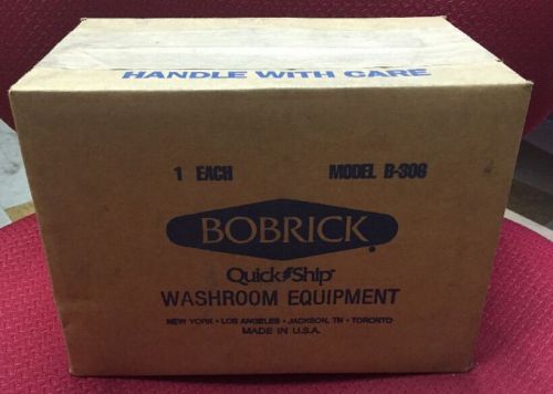 New BOBRICK B-306 Stainless Steel Recessed Soap Dispenser