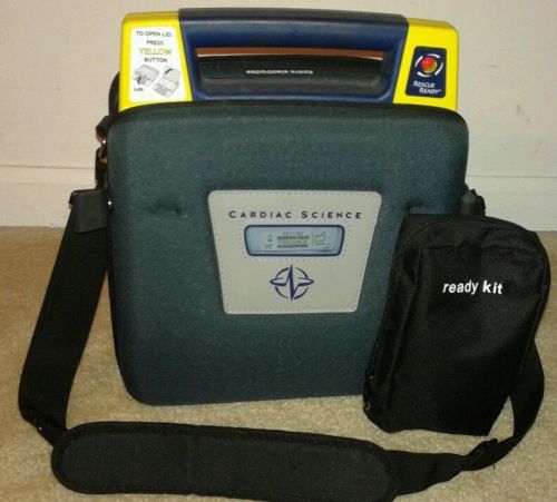 Cardiac Science Powerheart AED G3 with adult pads