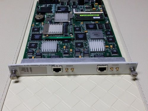 Spirent Smartmetrics Smartbits LAN-3300A 2 port 10/100/1000BaseT Ethernet Module
