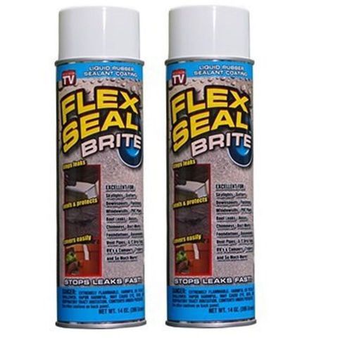 Flex Seal Brite - Two Large Cans