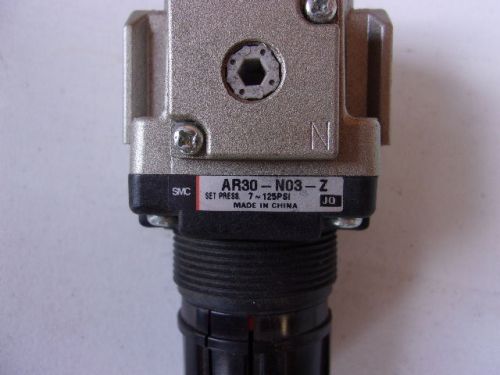 SMC Pneumatic Air Pressure Regulator AR30 N03, 125PSI
