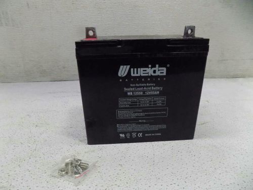 Weida Sealed AGM 22NF Battery 12 volt 55 ah Weida(WB12550 )