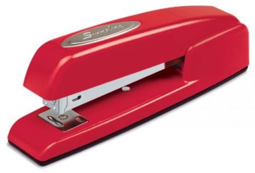 Swingline stapler, 747, business, manual, 25 sheet capacity, desktop, rio red for sale