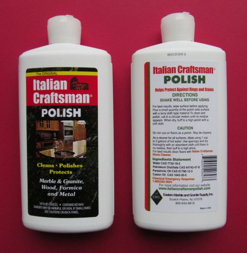 Italian Craftsman Polish Marble Granite Polish Eastern Marble &amp; Granite Supply