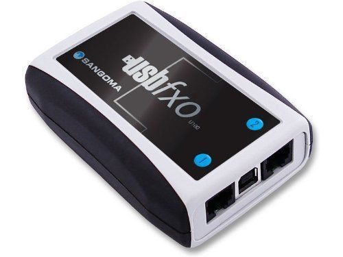 Sangoma USBfxo U100 2 Port FXO USB 2.0 Dahdi Zaptel up to 2 Simultaneous Calls
