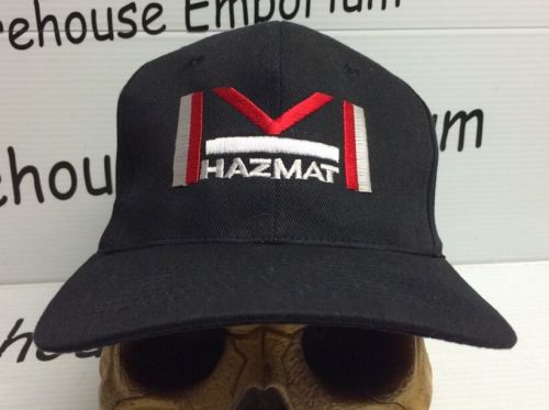 HazMat Hazardous Materials Safety Waste Disposal Vintage SnapBack Hat Cap NWOT