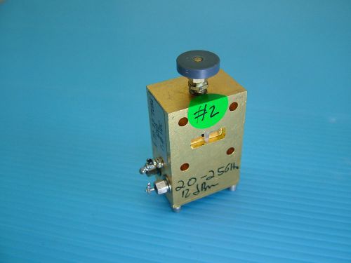 Gunn Oscillator 20 - 25GHz WR42 Waveguide With Tune #2 P5000528  24GHz