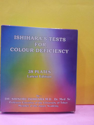 Ishihara Book 38 Plate Ophthalmology &amp; Optometry Ajanta-008