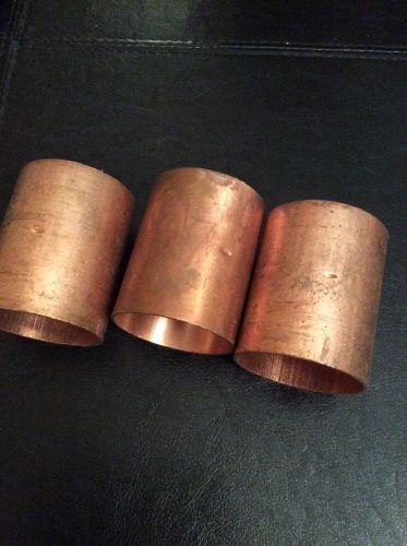 Copper Couplings  2&#034; Size 3PC
