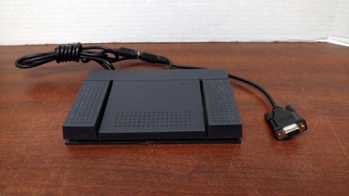 Used Olympus Dictation Foot Pedal And Connection Cable Model RS23