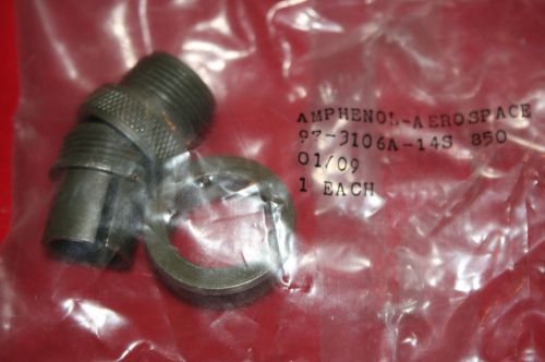 NEW Amphenol 97-3106A-14S Aerospace Connector - BRAND NEW