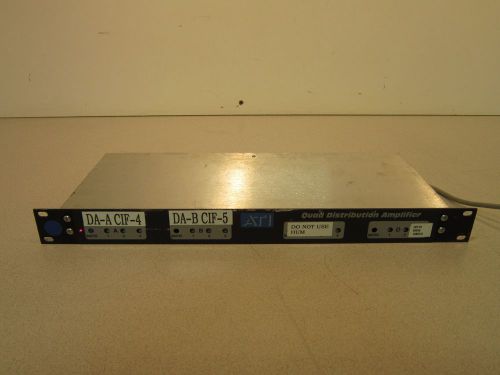 ATI Quad Distribution Amplifier DAL-12, Powers On, 145-230V, 1-2A, 3AG, 60Hz