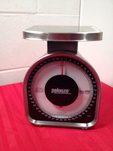 Pelouze Y50 Monarch Shipping Scale - Stainless - Postal Scale