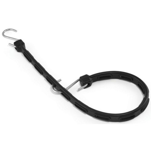 Progrip 24&#034; rubber adjustable tarp strap with s hook black, 712400 for sale