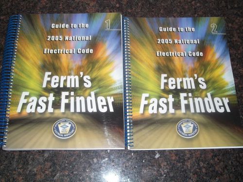 FERM&#039;S FINDER GUIDE TO THE NATIONAL ELECTRICAL CODE NEC HANDBOOK MANUAL 2005