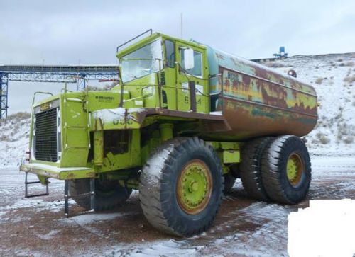 Terex mega 10,000 gal water truck for sale