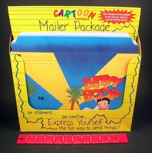 Lot of 96 Cardboard Shipping Envelope Assorted Cartoons